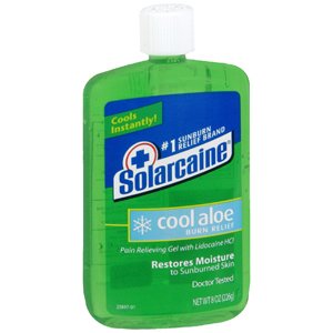 Solarcaine Cool Aloe Burn Relief Gel 8 oz (Pack of 2)