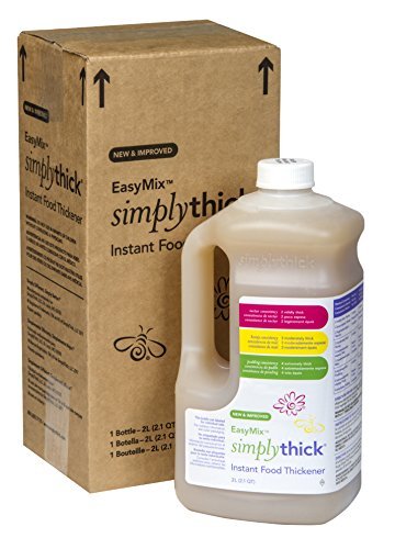 SimplyThick Easy Mix Gel Thickener- 1.6 Liter Bottle with Pump